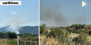 Φωτιές στην Ξάνθη