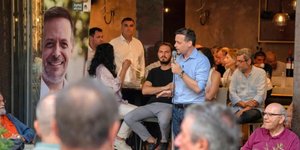 Ο Χάρης Δούκας σε ομιλία του στα Ιωάννινα