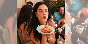 Η Χριστίνα Μπόμπα γιόρτασε τα γενέθλιά της παρέα με τα αγαπημένα της πρόσωπα