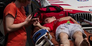 Εικόνες σοκ από το ρωσικό χτύπημα σε παιδιατρικό νοσοκομείο στο Κίεβο