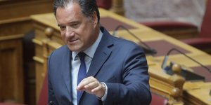 Ο υπουργός Υγείας Άδωνις Γεωργιάδης