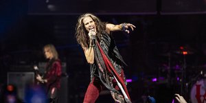 Ο Στίβεν Τάιλερ των Aerosmith