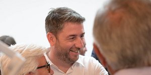 Ο Νίκος Ανδρουλάκης στην Ζάκυνθο