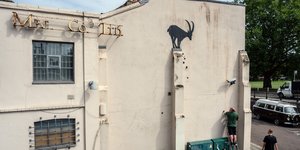 Νέο έργο του Banksy σε κτίριο στο νοτιοδυτικό Λονδίνο
