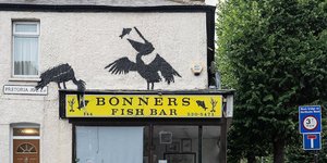 Το πέμπτο έργο τέχνης του Banksy στο Λονδίνο