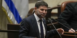Ο Ισραηλινός υπουργός Οικονομικών, Μπεζαλέλ Σμότριτς