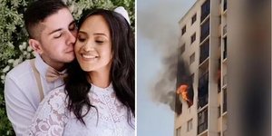 Βραζιλία: Ζευγάρι πήδηξε στο κενό με το 2 μηνών μωρό του από τον 7ο όροφο για να γλιτώσει από φωτιά
