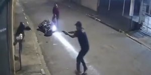 Στιγμιότυπο από την απόπειρα ληστείας στη Βραζιλία με τη δραματική κατάληξη