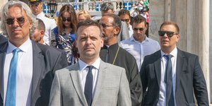 Ο Χάρης Δούκας στην Τήνο