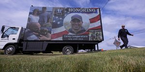 To πρόσωπο του Κομπερατόρε σε βαν