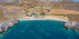 Σκινάρια παραλία στην Κρήτη με εντυπωσιακό βυθό