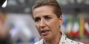 Η πρωθυπουργός της Δανίας, Μέτε Φρέντερικσεν