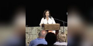 Η Άννα Διαμαντοπούλου σε ομιλία στην Κέρκυρα