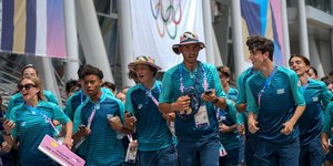 Εθελοντές στους Ολυμπιακούς Αγώνες 2024