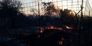 Η φωτιά στην Αττική