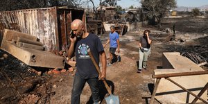 Φωτογραφία μετά τις φωτιές στην Αττική