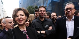 Όλγα Γεροβασίλη, Στέφανος Κασσελάκης, Σωκράτης Φάμελλος