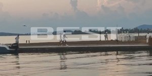 Ο Γιάννης Αντετοκούνμπο με την Μαράια στο πάρτι στη Μεσσηνία