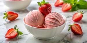 Μπολάκι παγωτό φράουλα