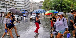 Ερχονται βροχές και καταιγίδες