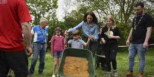 Η Κέιτ Μίντλετον με τα παιδιά της 