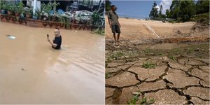 Πλημμύρες αλλά και... ξηρασία στην Κίνα