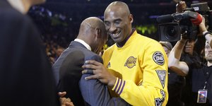 Ο Κόμπι Μπράιαντ στο τελευταίο του ματς