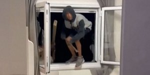 Η στιγμή της ληστείας στην Κορινθία