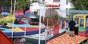 Το λούνα παρκ που συνέβη η τραγωδία με τον 19χρονο στο Πευκοχώρι Χαλκιδικής