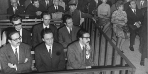 Τα έξι μέλη της Δημοκρατικής Άμυνας που καταδικάστηκαν στη Θεσσαλονίκη