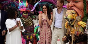 Πρίγκιπας Χάρι και Μέγκαν Μαρκλ σε περιοδεία στην Κολομβία