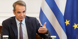 Ο πρωθυπουργός, Κυριάκος Μητσοτάκης, στο υπουργικό συμβούλιο