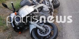 Η μηχανή του 44χρονου που σκοτώθηκε στον Πύργο