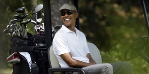 Μπάρακ Ομπάμα για γκολφ