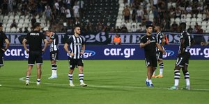 Οι παίκτες του ΠΑΟΚ