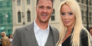 Ο Ραλφ Σουμάχερ με την πρώην σύζυγό του Κόρα