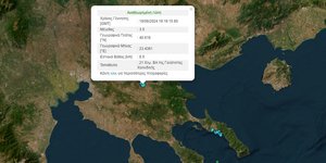 Σεισμός 3,5 Ρίχτερ στη Θεσσαλονίκη 