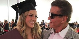 Ο Σιλβέστερ Σταλόνε με την κόρη του