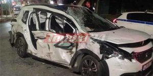 Σοβαρό τροχαίο στην Πάτρα: Αυτοκίνητο «καρφώθηκε» σε νταλίκα