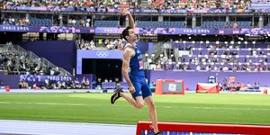 Ολυμπιακοί Αγώνες 2024 Ο Μίλτος Τεντόγλου στα προκριματικά του μήκους