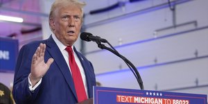 Προεκλογική ομιλία του υποψηφίου για τις αμερικανικές εκλογές, Ντόναλντ Τραμπ