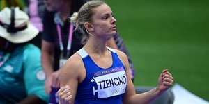 Η Ελίνα Τζένγκο στους Ολυμπιακούς Αγώνες 2024 / Φωτογραφία: Eurokinissi