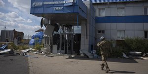 κατεστραμμένο κτιριο 