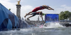 Το τρίαθλο στον Σηκουάνα 