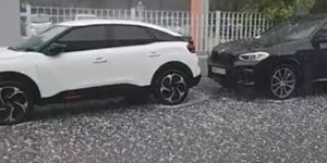 Χαλάζι στη Θεσσαλονίκη