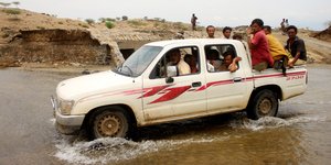 Ισχυρές βροχοπτώσεις στην Υεμένη 