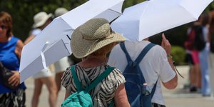 Ζέστη στην Αθήνα 