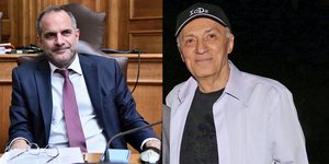 Ο Κωνσταντίνος Ζούλας και ο Νίκος Μαστοράκης