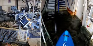 Σαπίζει μισοβουλιαγμένο το Αίολος Κεντέρης