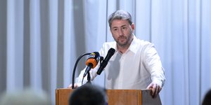 Ο Νίκος Ανδρουλάκης σε ομιλία του στη Φθιώτιδα